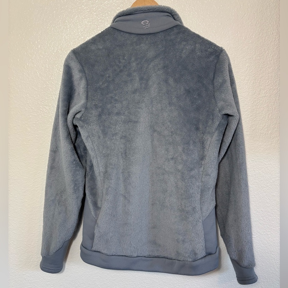 Mountain Hardwear Gray Fleece Full Zip Size Small | outdoor | camping | hiking - Picture 3 of 5
